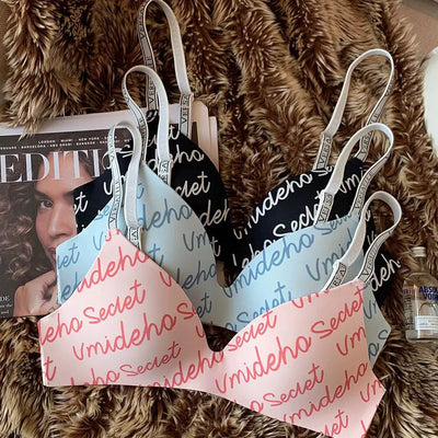 Alphabets Seamless Butter Soft Bra - BLUSHOVA Pakistan