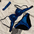 Premium Disco Beads Bra Set — View 7 — BLUSHOVA Pakistan