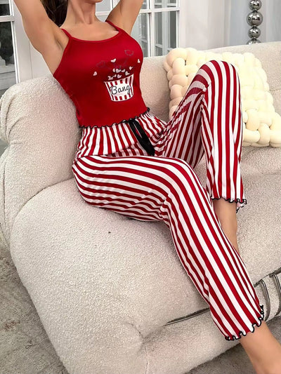 Cute Funky Baby Print PJ Set - Imported Intimate Wear - BLUSHOVA Pakistan