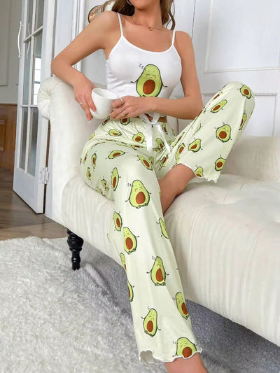 Cute Funky Baby Print PJ Set alternate view