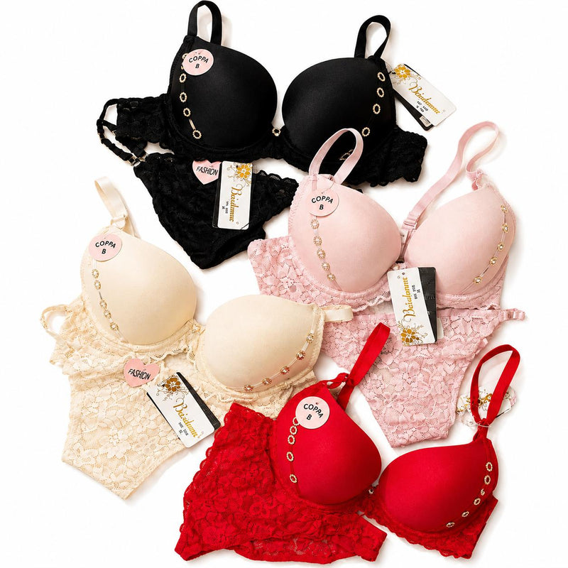 Charm Lace Bra & Panty Set