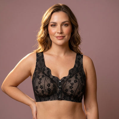 Front Open Creamy Soft Seamless Bra - Imported Intimate Wear - BLUSHOVA Pakistan