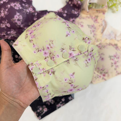 Floral Butter Soft Front Open Seamless Bra alternate view