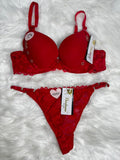 Charm Lace Bra & Panty Set